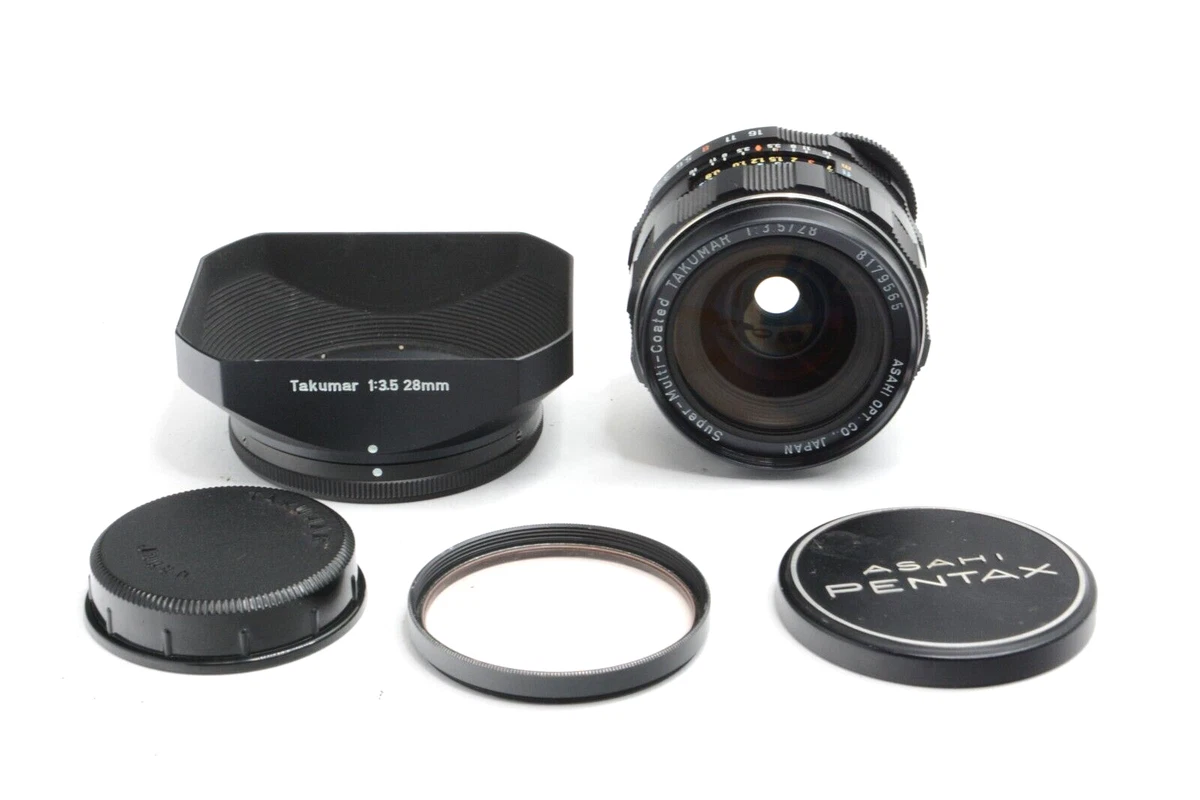 MINT] PENTAX Super Multi Coated TAKUMAR 28mm F3.5 Wide Angle MF
