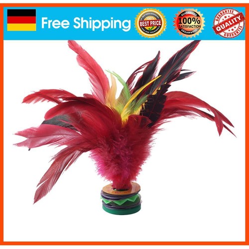 D1 20cm Chinese Jianzi Feathers Shuttlecock Portable Fitness