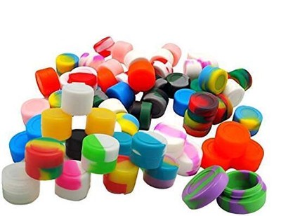 5ML 100Pcs Silicone Containers Non-Stick Containers Multi Use Storage Reusable 