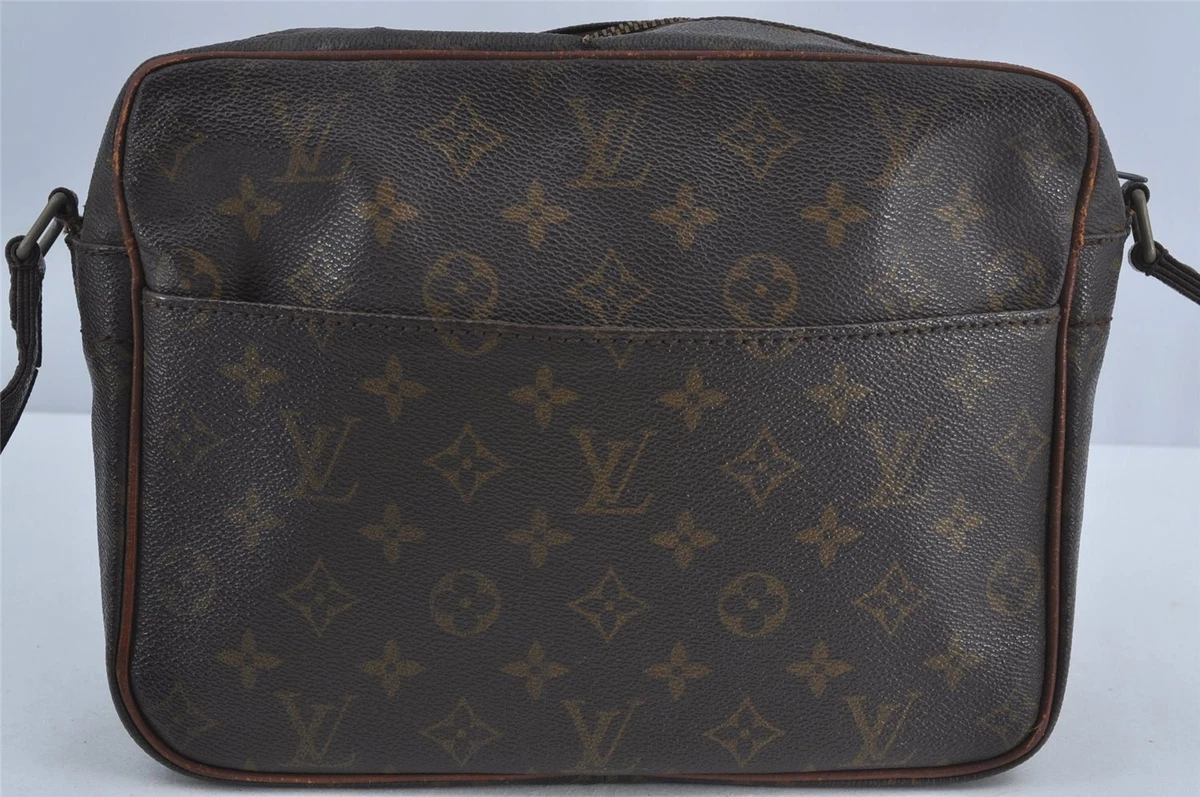 Authentic Louis Vuitton Monogram Nile Shoulder Cross Body Bag Old