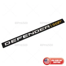 Land Rover DEFENDER 007 Rear Liftgate 3D Lettering Nameplate Badge Emblem