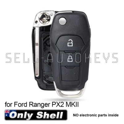 for Ford Ranger PX2 MKII 2015 2016 2017 2018 2019 Flip Remote Key Shell Case Fob - image 1 of 4