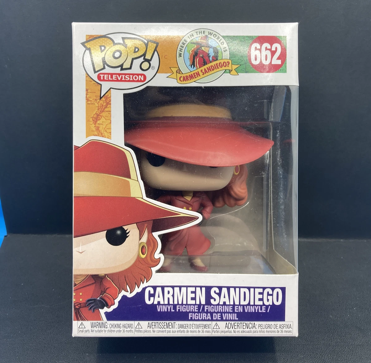 Carmen sandiego cheap funko pop