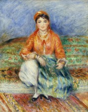 Auguste Renoir - Algerian Girl Giclee Fine Art Print on Canvas Printing 36"