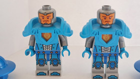 LEGO Nexo Knights: Royal Soldiers 2ea Halberd 70310, Battle Blaster nex019