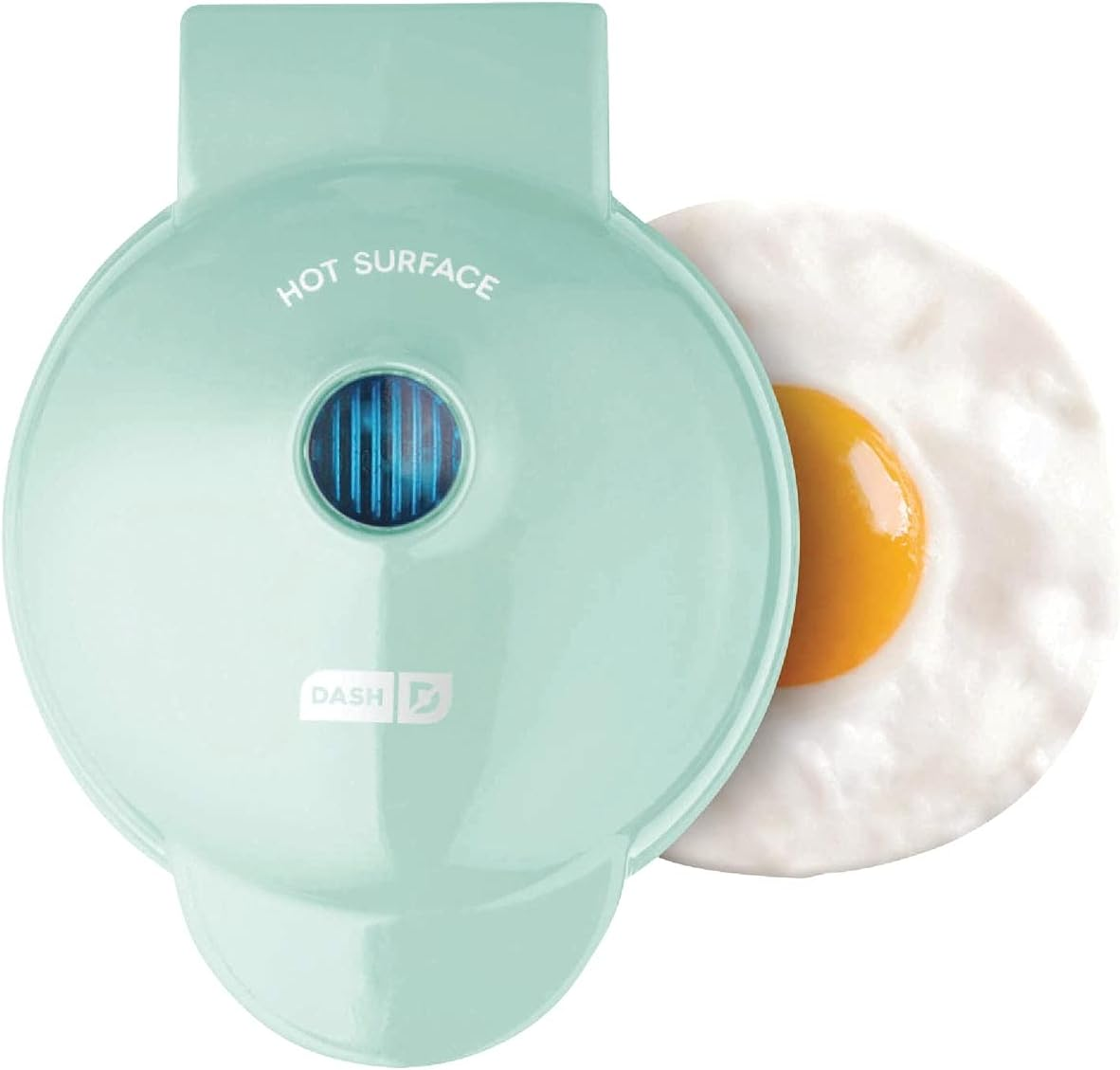 Compact DASH Mini Waffle Maker 4 Inch Nonstick Iron Heats Fast  -image