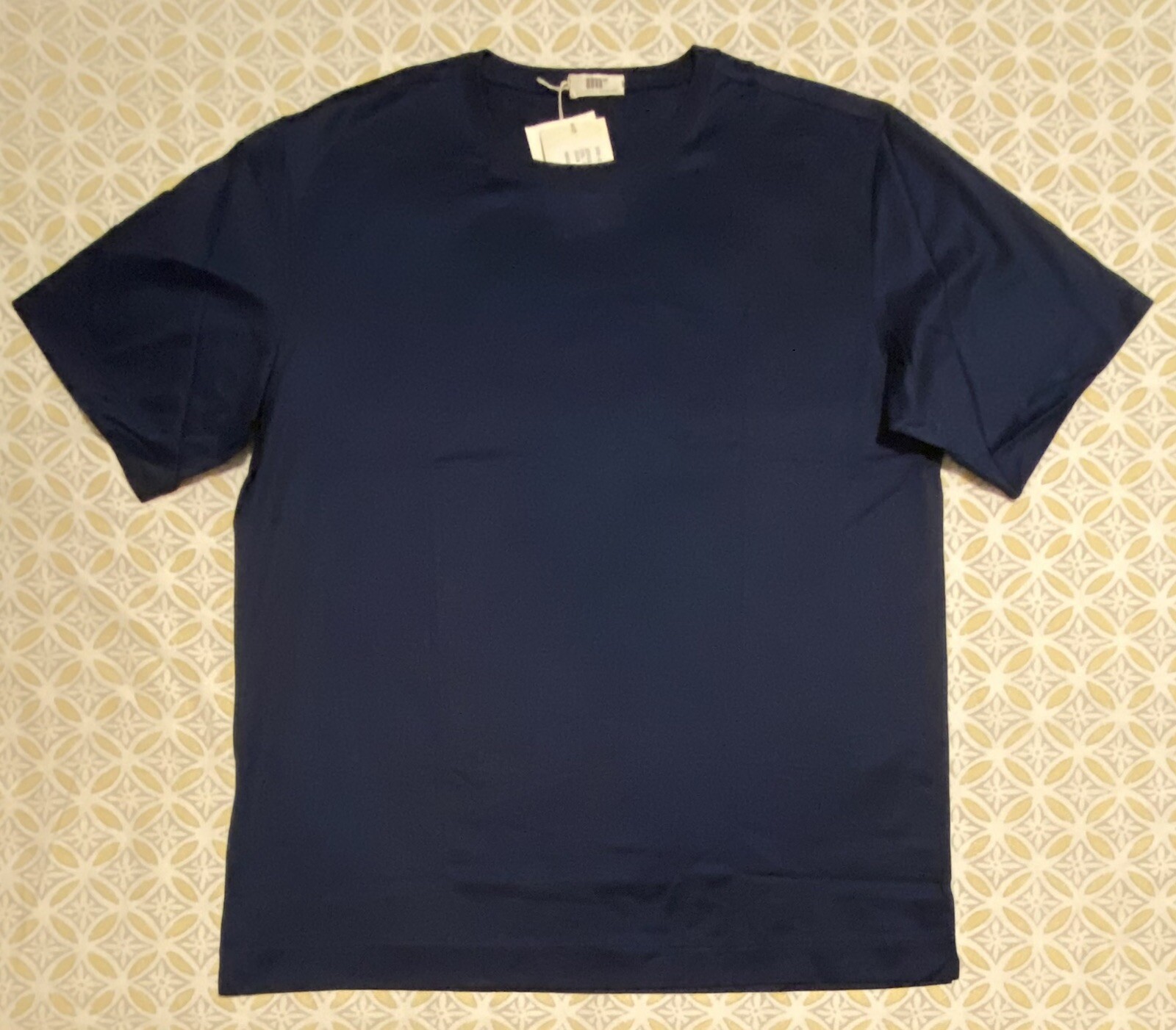 T shirt girocollo uomo Michael Reslan Italia fila 100% cotone egiziano XXL nuova