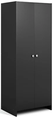 HOME Seville 2 Door Wardrobe - Anthracite ( B Grade )