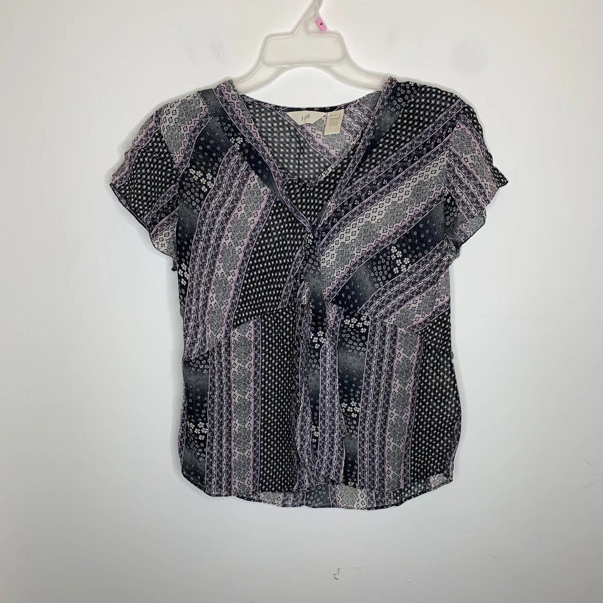 J jill top short sleeve tops