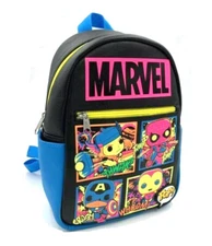 FUNKO POP Marvel Comics Bobble Head Action Figures Graphic Printed Mini Backpack