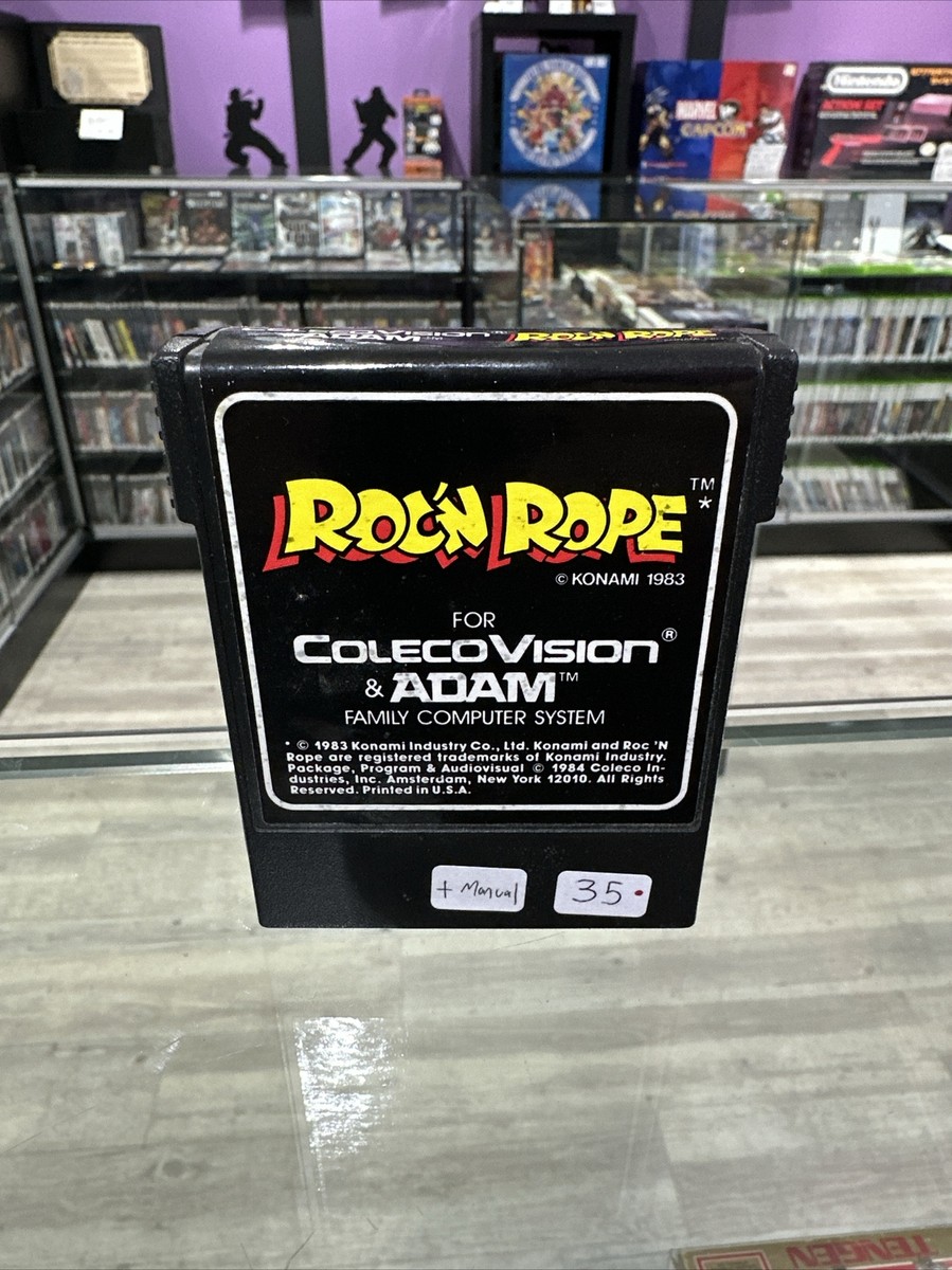 Roc 'n Rope Colecovision - DR - Jeu Occasion Pas Cher
