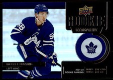 2022-23 Upper Deck #RR-18 Michael Bunting Rookie Retrospective Gold