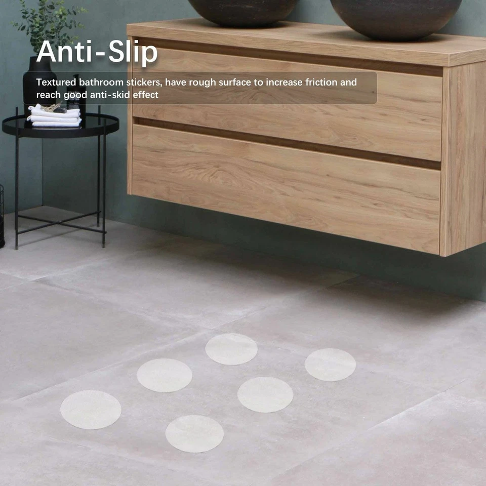 20x Pegatinas Antideslizantes para Bañera Ducha Tiras de Agarre Antideslizantes Pisadas de Seguridad para Suelo Foto 3 de 4