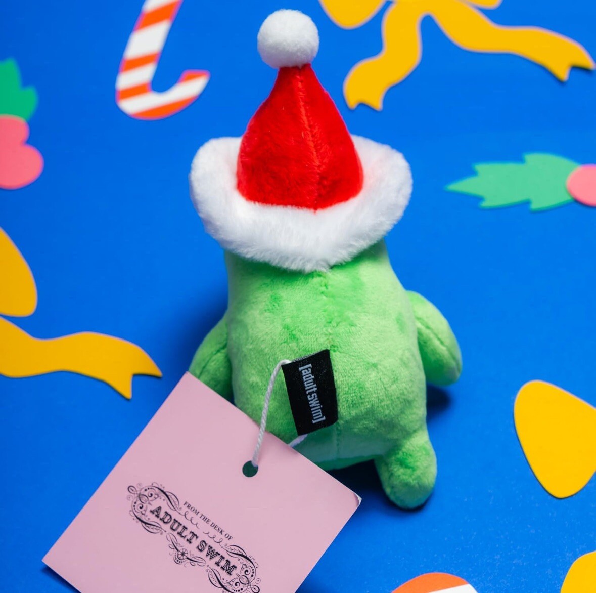 🎄Adult Swim Official - Smiling Friends Santa Glep Plushie - Ships