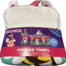 Adopt Me! Hooded Towel 22” X 51”
