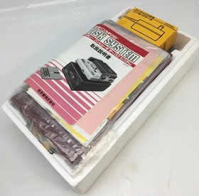 Nintendo HVC-022 Famicom Disk System Console Red 1986 Unused Open Box with Cable