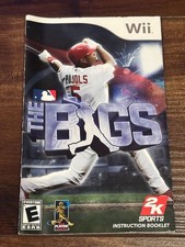 Bigs Baseball Nintendo Wii Instruction Manual Only