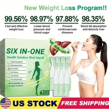 6-in-1 SIX-in-ONE Health Solution Oral Liquid, Advanced Body Care Liquids Drops