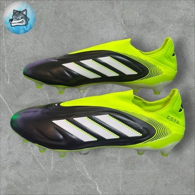 Men's Adidas Copa Pure 3 Elite Laceless FG Cleats Black JH6302 Size 8.5