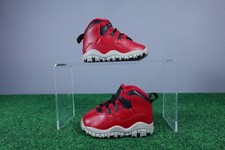 Jordan 10 Retro TD Shoes Toddler 4C Jumpman Chicago Baby Sneakers
