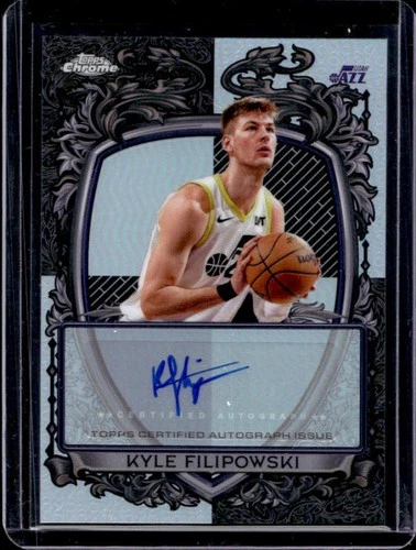 2025 Topps Chrome Kyle Filipowski Signature Style (RAW)