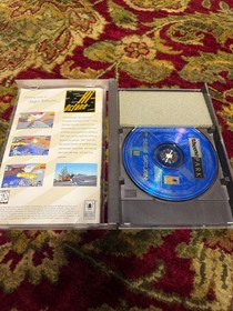 Sega Saturn Theme Park 1995 Complete Case with Manual and Disc