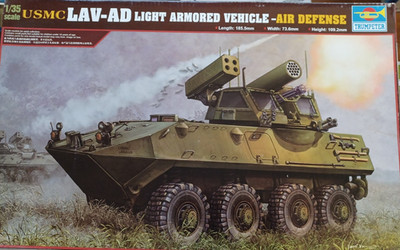 1:35 USMC LAV-AD  Light Armored Vehicle Air Defense Trumpeter 00393