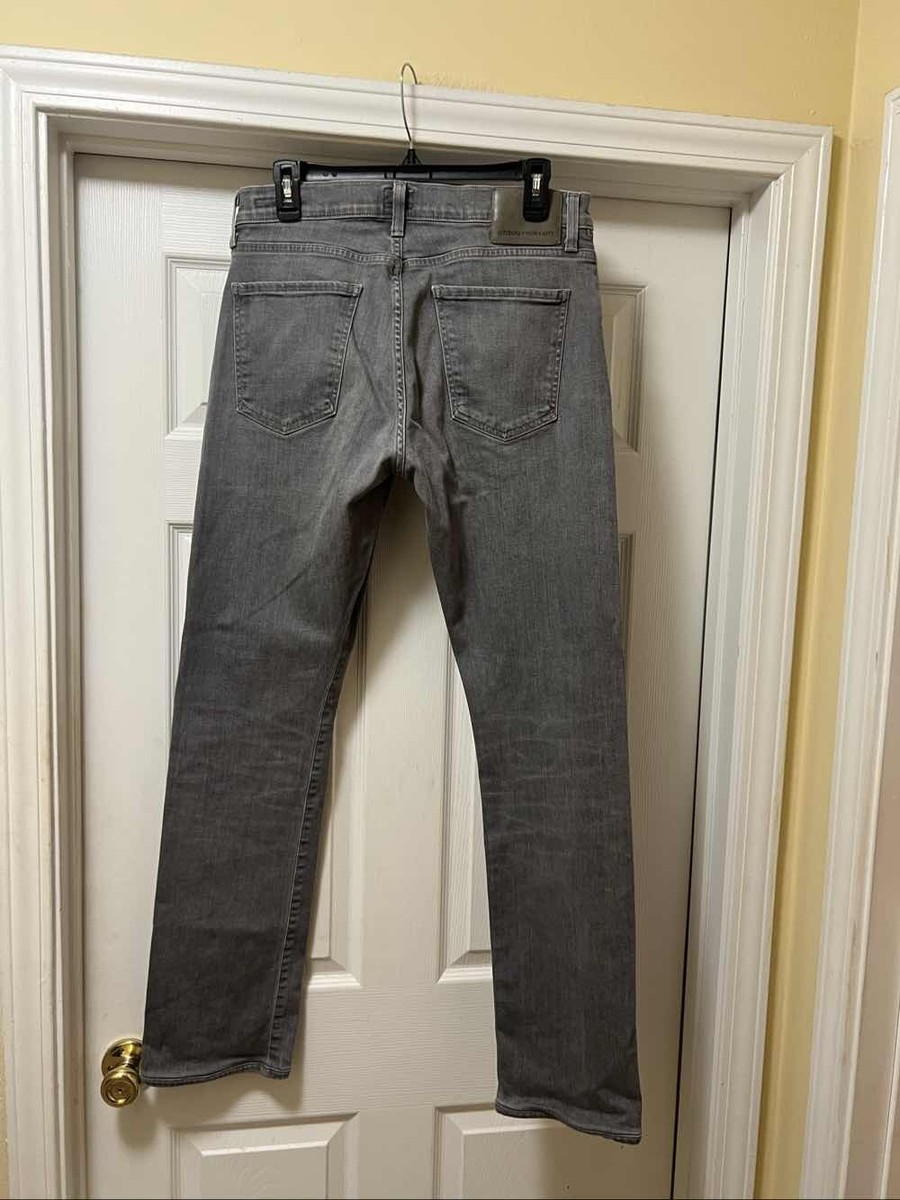 Citizens of Humanity Mens Bowery Slim Jeans 34 Gray Stretch USA | eBay