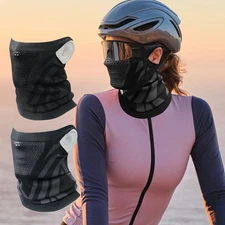 Winter Neck Warmer Gaiter Balaclava Ear-Loops Anti-shedding Windproof Face Mask