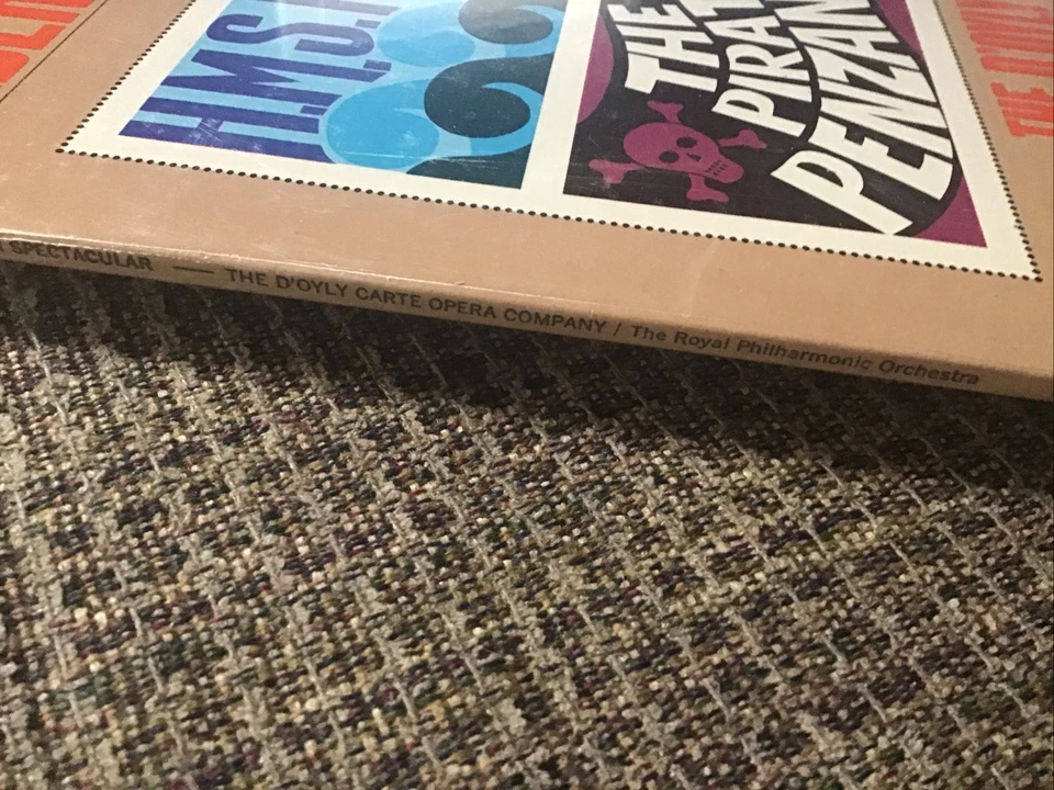 GILBERT & SULLIVAN SPECTACULAR SIR MALCOLM SARGENT LP LONDON PRINT BRAND NEW OOP - Image 4 of 4