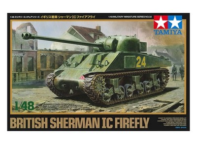 Tamiya 1:48 British Sherman Ic Firefly Plastik Modellbausatz