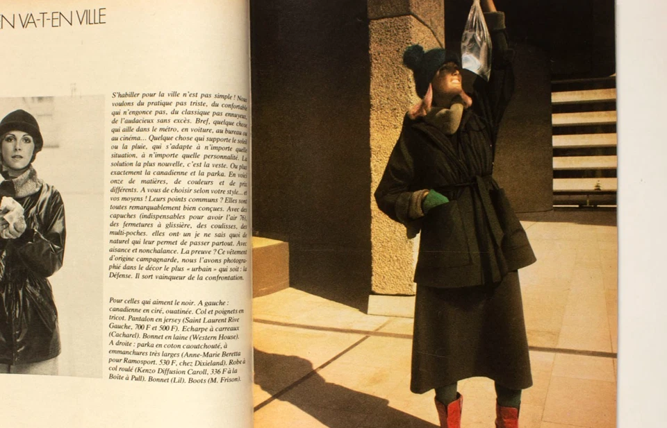 CHRISTIE BRINKLEY Duffy PAOLO ROVERSI Liz Bijil ELLE magazine 29 September 1975 - Image 2 of 4