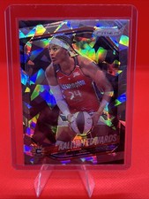Aaliyah Edwards Silver Cracked Ice 2025 Panini Prizm WNBA #94 Connecticut Sun