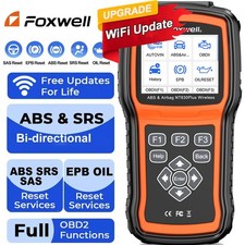 FOXWELL Car ABS SRS Bidirectional Diagnostic Tool OBD2 Scaner OIL EPB SAS Reset