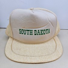 Vintage South Dakota USA Trucker Hat Snapback Dad Cap