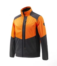 BERETTA Butte Softshell Jacket Ebony & Orange HV Mens XL Upland Hunting NWT