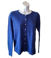 Old Navy Blue Cardigan Knit Sweater S Coquette Preppy Soft Girl