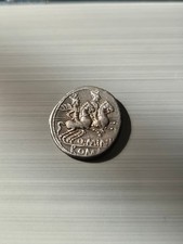 Roman Republic denarius 122 BC Q. Muncius Rufus