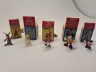1960s WALT DISNEY MARX DISNEYKINS Brer Rabbit, Bambi, Hook, Mickey, Monty