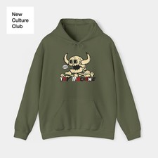 Toy Machine   the Rest Skull Classic Skateboarding Hoodie Print