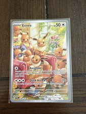 Pokémon Eevee Holo TCG Card 188/167 Sv06 Twilight Masquerade on eBay