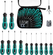 Magnetisch Torx Schraubendreher Set 12tlg Profi Schraubenzieher T5-T40