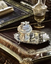 VTG Sterling Silver Table Lighter Executive Desk Accessory Bar Man Cave Ornament