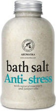 De-Stress Bath Salt 21.16 Oz W/Natural Rosemary  Juniper Oils - Natural Bath Se