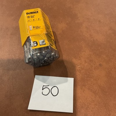 Lot of 25 DeWalt DW5416B25 Drill Bits; 1/4'' x 2'' x 4'' SDS Plus
