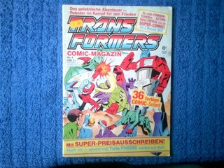 TRANSFORMERS Nr. 4 Condor Verl. ab 1989 Zust. 1 2