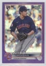 2022 Topps Chrome Logofractor Edition Purple Refractor 99/250 Eli Morgan #14 0l1