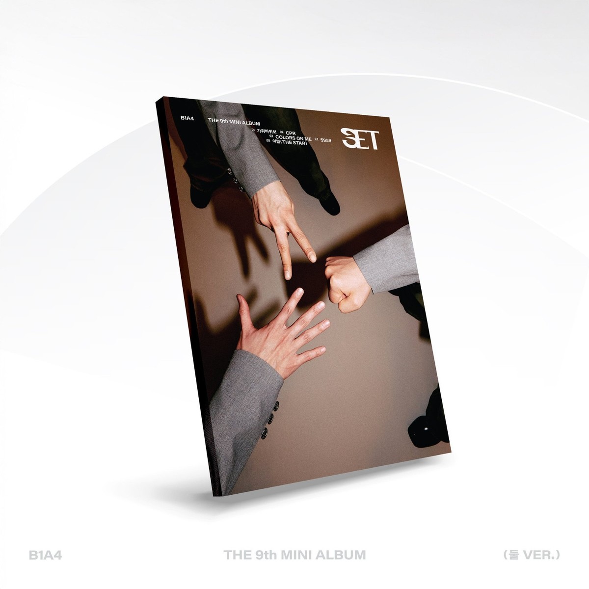 K-POP B1A4 9th Mini Album [SET] DUL Ver. CD+80p P.Book+3ea P.Card+