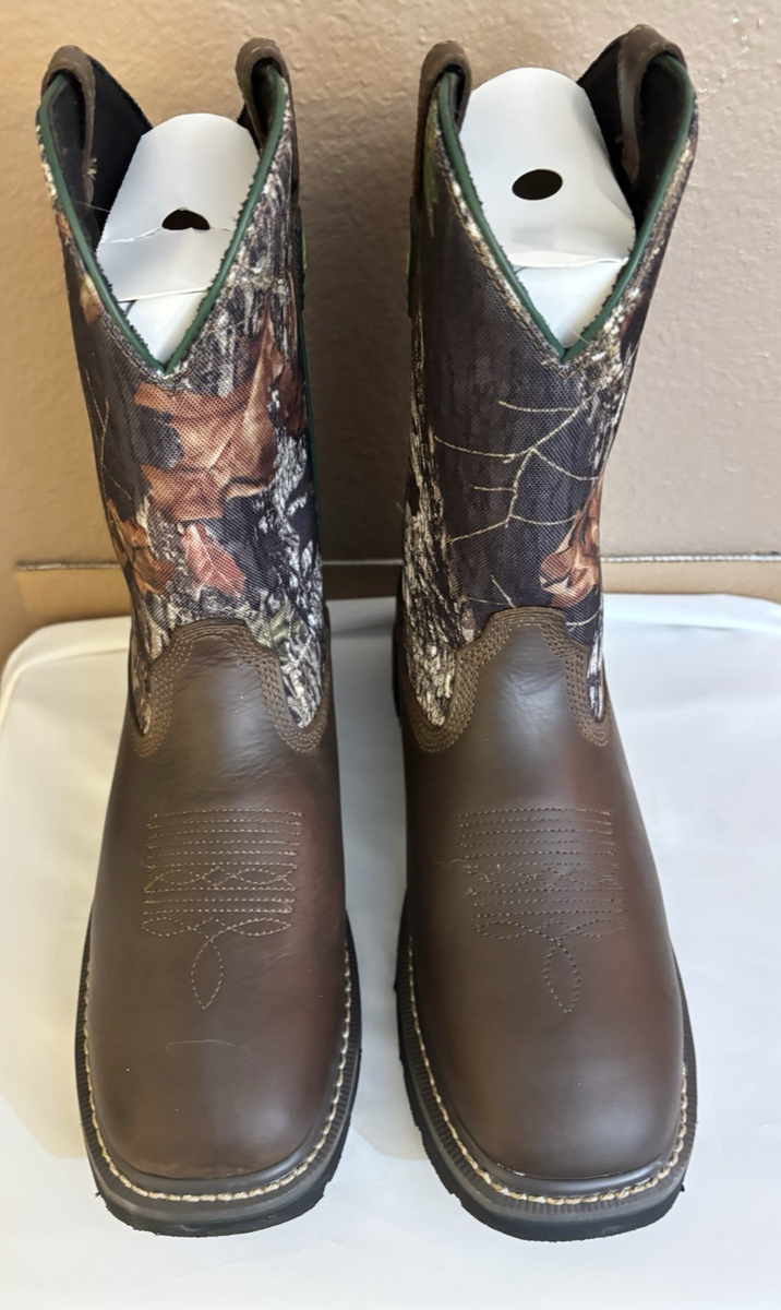 John Deere SKECHERS Waterproof Camo Rowood Moss Burrow Boots  display picture 2