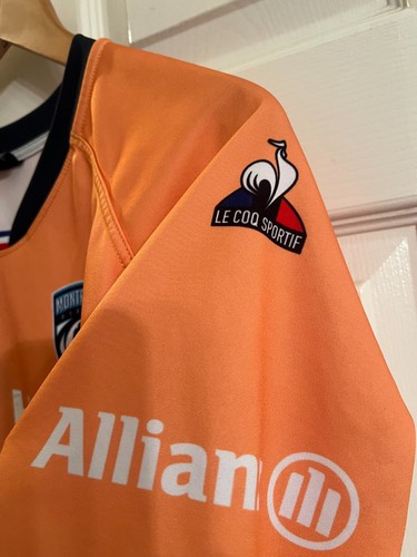 Montpellier Rugby Le Coq Sportif Altrad Jersey Orange #19 3XL - Picture 8 of 18